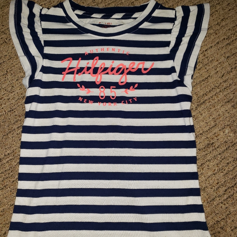 Girls Tommy Hilfiger striped shirt